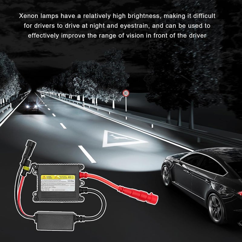 MTRPS 2 PCS DC 12V 35W Ultrathin HID Ballast, Ultra Slim Xenon Headlight Stabilizer HID Ballast Replacement, Xenon Lamp Ballasts for H1 H3 H4 H7 H11 H13 9005 9006 9007 5202 880 (35W) - Image 5